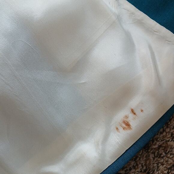 Vintage Garrison Park Sea Green Blazer With Gold Buttons - Picture 8 of 9